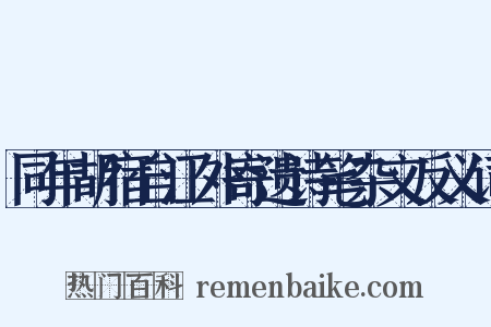 同年胡宿自江外寄遗诗笔杂文反义词是什么意思的图片